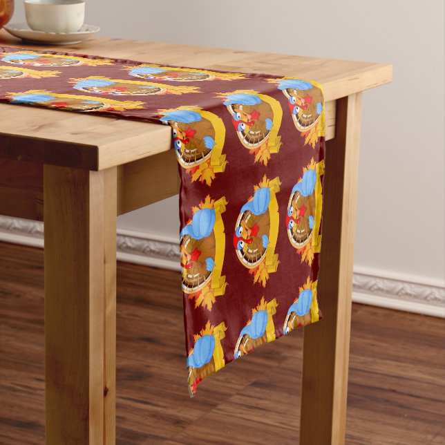 Chemin De Table Long Happy Thanksgiving (In Situ)