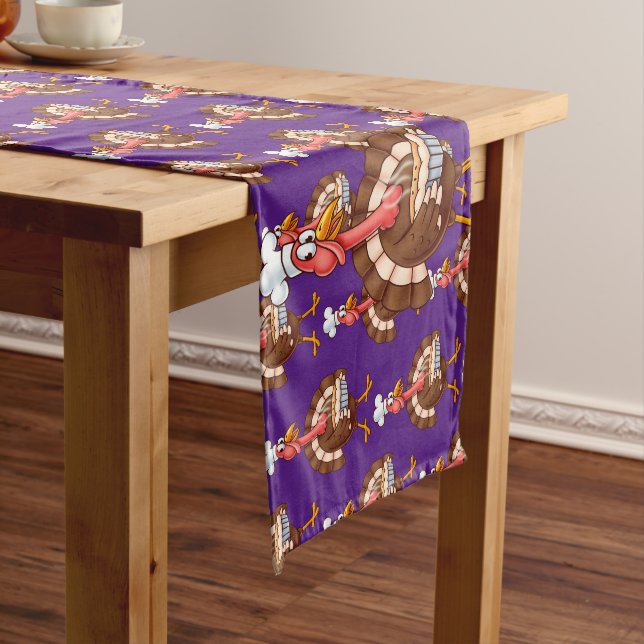Chemin De Table Long Happy Thanksgiving (In Situ)