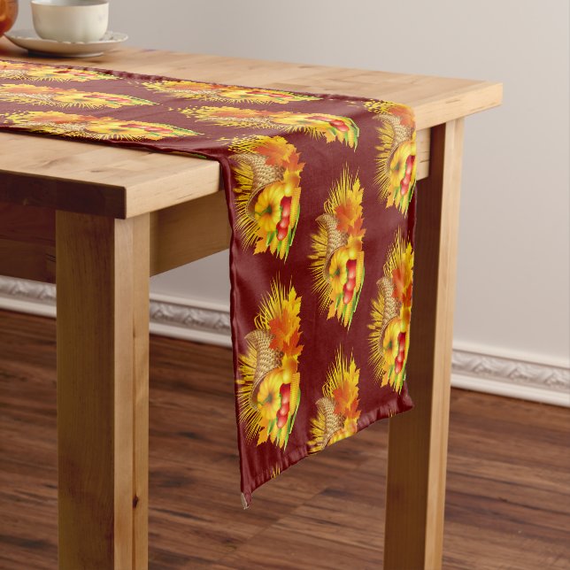 Chemin De Table Long Happy Thanksgiving (In Situ)