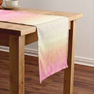 Chemin De Table Long Lueur de pétale