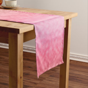 Chemin De Table Long Lueur de rose immobile