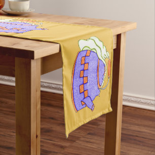 Chemin De Table Long Pays Thé Pot 2 Coureur de table