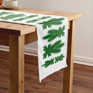 Chemin De Table Long Pine Comet Table Runner
