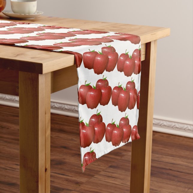 Chemin De Table Long Pommes (In Situ)