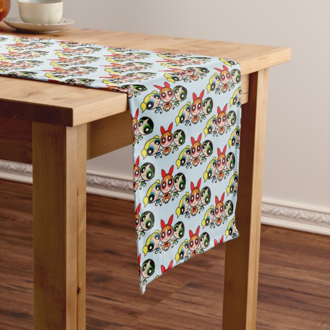 Chemin De Table Long powerpuff girls Long Table Runner (In Situ)