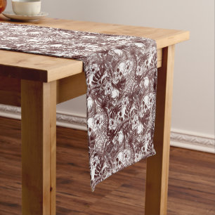 Chemin De Table Long Runner de table Jungle Skuls