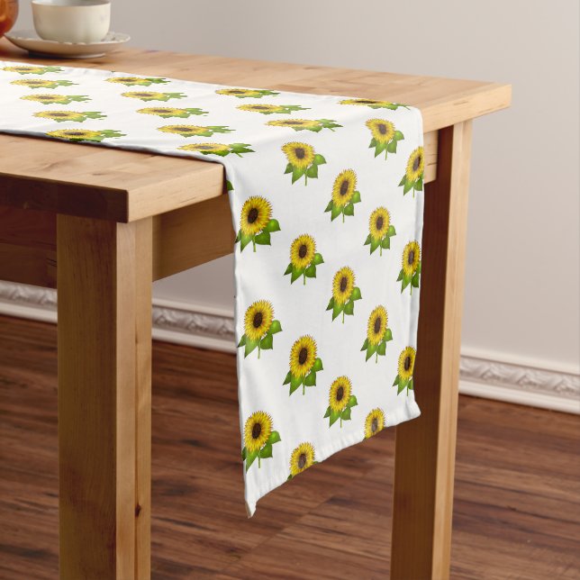Chemin De Table Long Runner-Sunflower Table Runner (In Situ)