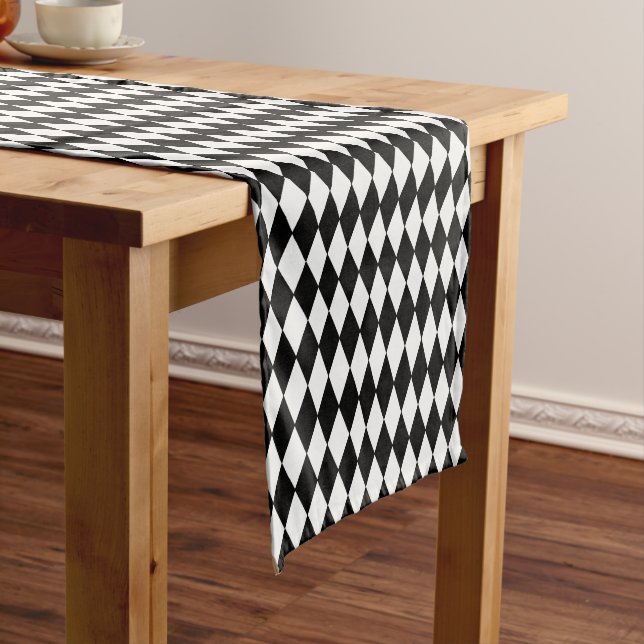 Chemin De Table Long Tableau Runner-Harlequin Diamond (In Situ)