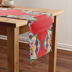 Chemin De Table Long Tiger Dragon Mandala Table Runner (3 Tailles)