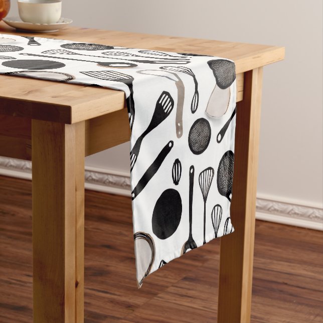 Chemin De Table Long Ustensiles de cuisine Thème Table Runner (In Situ)