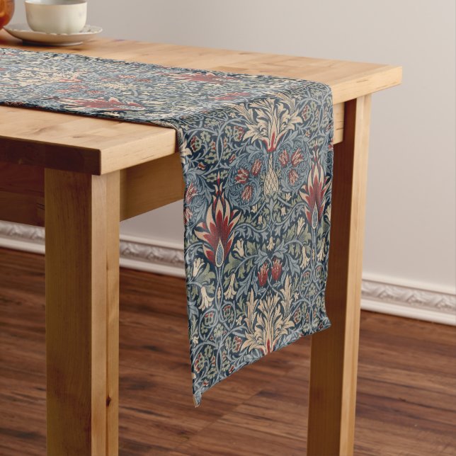 Chemin De Table Long William Morris : Coureur de table Snakeshead (In Situ)