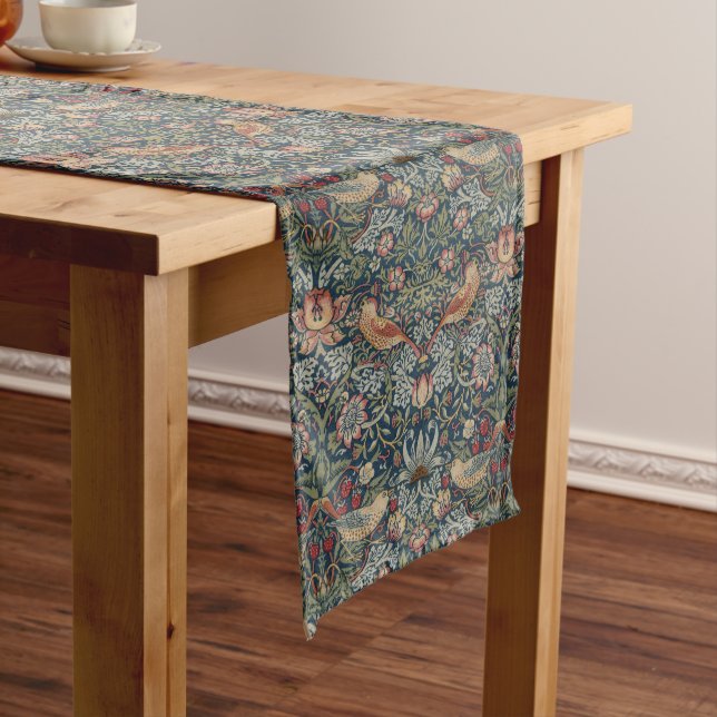 Chemin De Table Long William Morris : Voleur de table de fraises (In Situ)