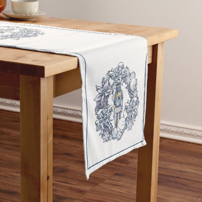 Chemin De Table Moyen Casse-noisette blanche (In Situ)