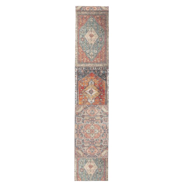 Chemin De Table Moyen coureur de table avec motif de tapis persan (Devant)