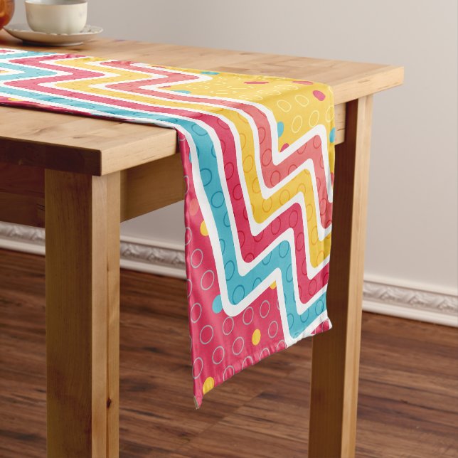 Chemin De Table Moyen Création géométrique (In Situ)