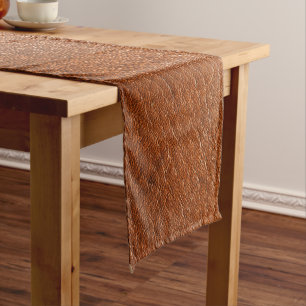 Chemin De Table Moyen Cuir de noix de muscade