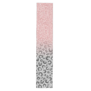 Chemin De Table Moyen Élégant Rose Gold Parties scintillant Empreinte de