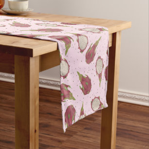 Chemin De Table Moyen Fruit de dragon Rose Décoration de cuisine tropica