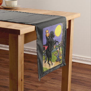 Chemin De Table Moyen Horseman sans tête Ichabod Grue Sleepy Hollow
