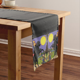Chemin De Table Moyen Horseman sans tête Ichabod Sleepy Hollow doublé