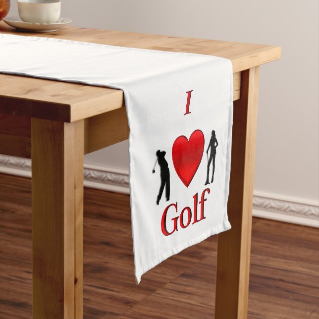 Chemin De Table Moyen I Heart Golf (In Situ)