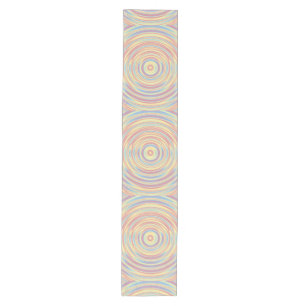 Chemin De Table Moyen Joli motif cible de couleur + vos idées