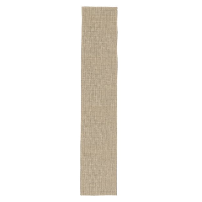 Chemin De Table Moyen Mariage Cabine naturel beige Tan Jute Burlap-Russe (Devant)