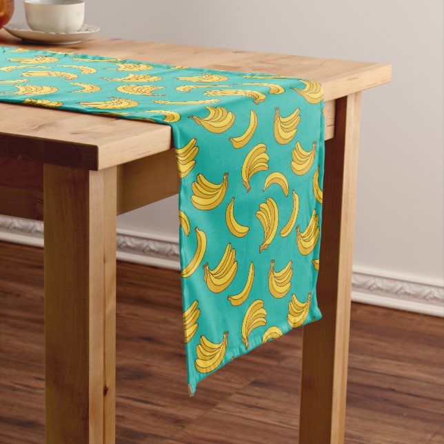 Chemin De Table Moyen Motif Fruit Banana (In Situ)