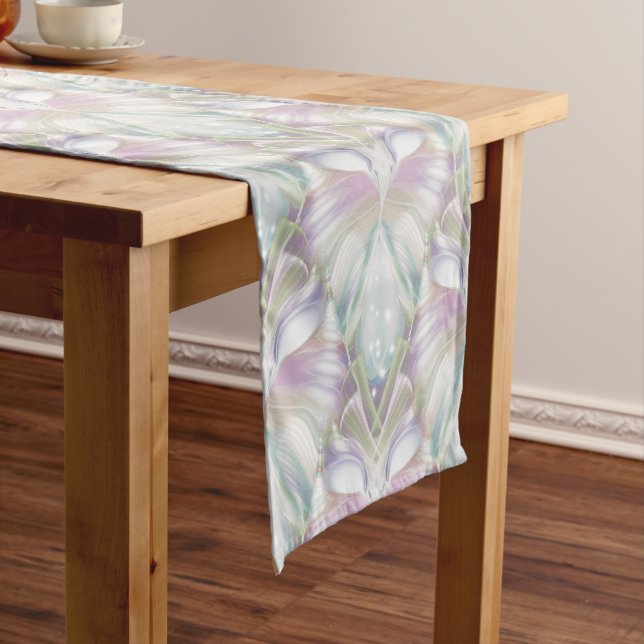 Chemin De Table Moyen Motif Oracle Owl Pastel Purple (In Situ)