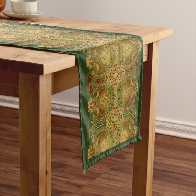 Chemin De Table Moyen Motif supérieur de pochoir de faisceau de Louis (In Situ)
