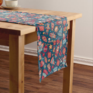 Chemin De Table Moyen Noël Rétro
