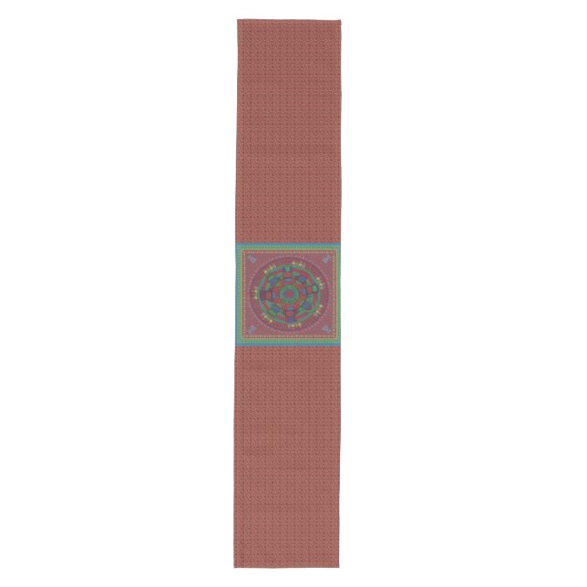 Chemin De Table Moyen Pâque coureur Le Seder Table Bourgogne 16 x 90 (Devant)