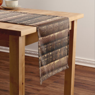 Chemin De Table Moyen Reliures de livres magnifiques héraldiques (Dumas)