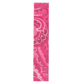 Chemin De Table Moyen Rétro bandanna/Bandana de Paisley de roses indien