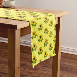Chemin De Table Moyen Runner-Sunflower Table Runner