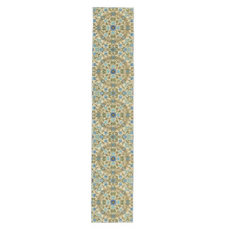 Chemin De Table Moyen William Morris Vintage Blue Motif Sans Couture
