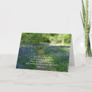 Chemin de vie   Cartes de voeux   Bluebells