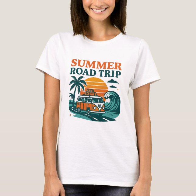 Chemin d'été T-shirt (Devant)