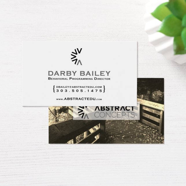 chemin tordu concepts abstraits (Bureau)