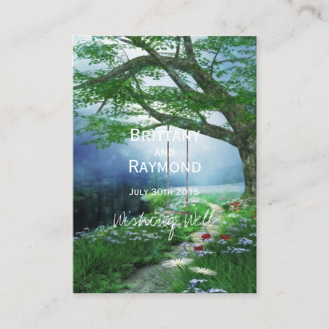 CHEMIN VERS LA CARTE CADEAU À PUITS DE VOEUX DE FO (Devant)