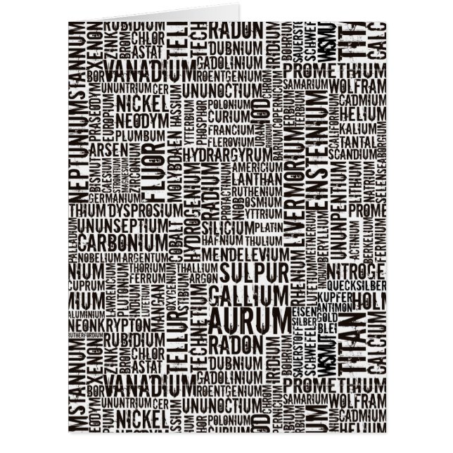 Chemische Elemente (Front)