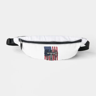 Chemise à ailes croisées patriotique sous Dieu d'u