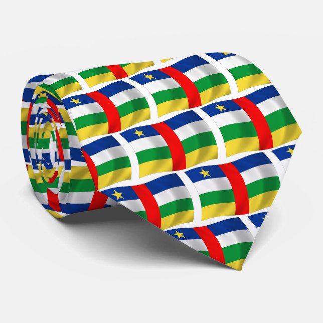 Chemise à cravate du drapeau de la République cent (Roulé)