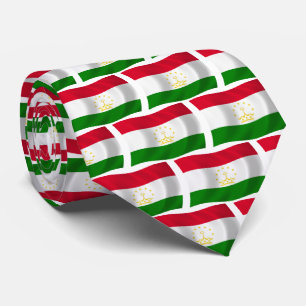 Chemise à cravate du drapeau du Tadjikistan