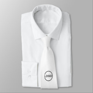 Chemise à cravate personnalisée avec logo d'entrep