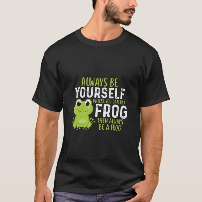 Chemise à la grenouille amusante | T-shirt sarcast (Devant)