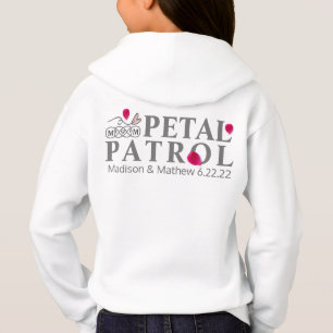 Chemise à sueur de patrouille foetale de Fleur