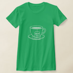 Chemise à thé vert - T-shirt pour les amateurs de