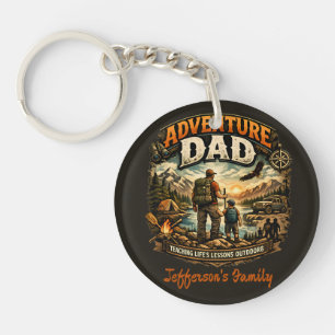 Chemise Adventure Dad – Camping Extérieur Vintage 