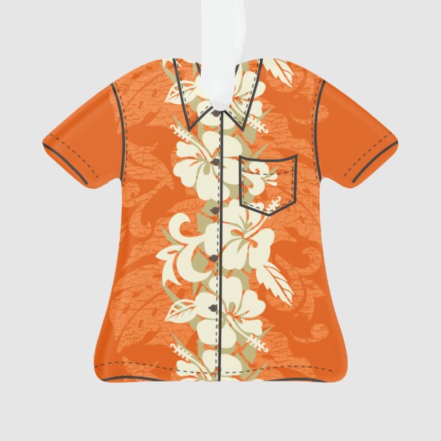 Chemise Aloha Florale Waikoloa Hibiscus Hawaïen (devant)